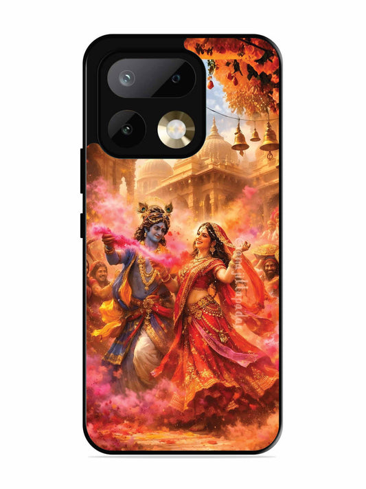 realme 16 Pro Radha Krishna Playing Holi