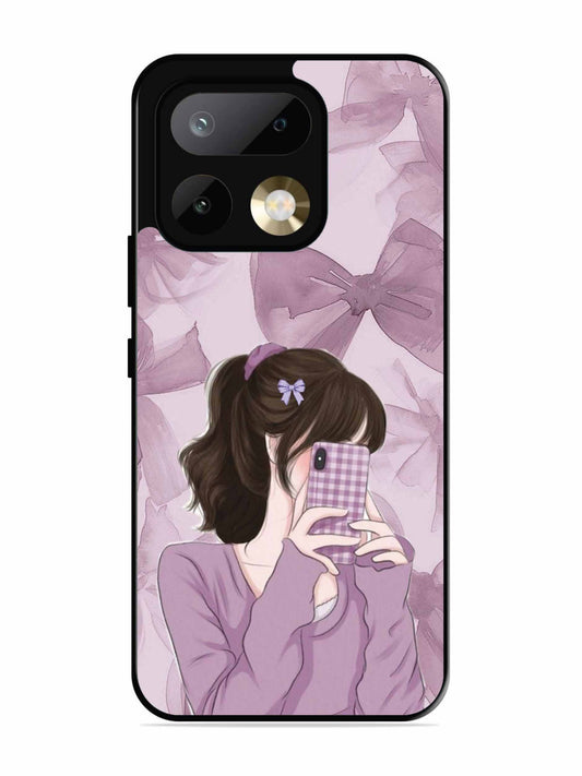 realme 16 Pro Pinky Girl taking selfie