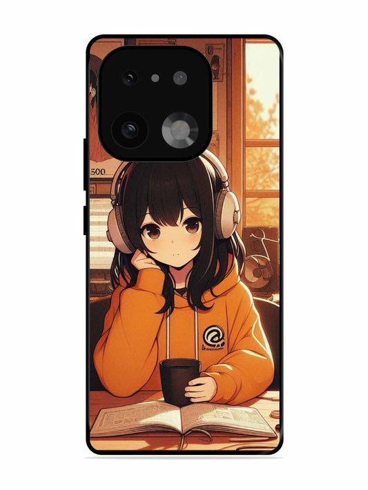 realme 16 Pro Plus Cute Girl listening Music