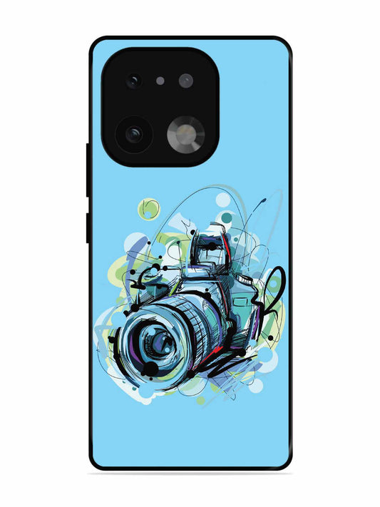 realme 16 Pro Plus Camera Blue Background