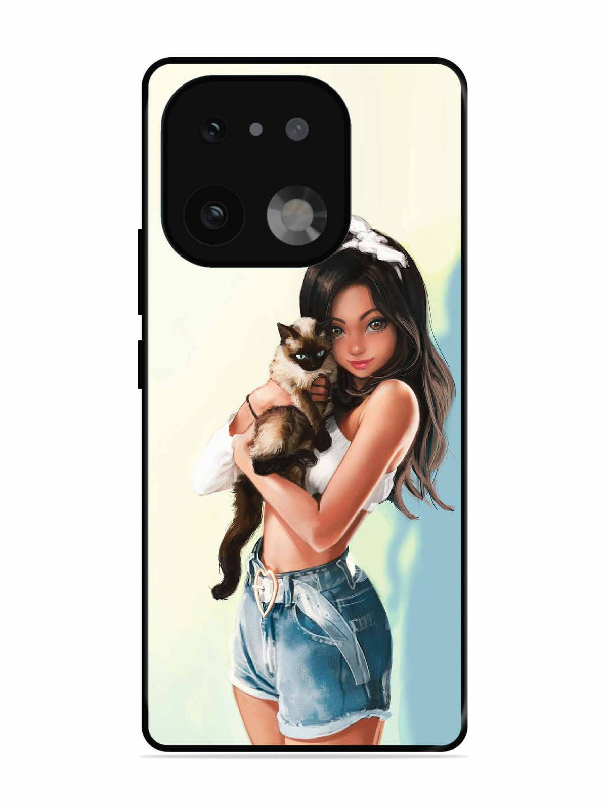realme 16 Pro Plus Cute Girl with Cat
