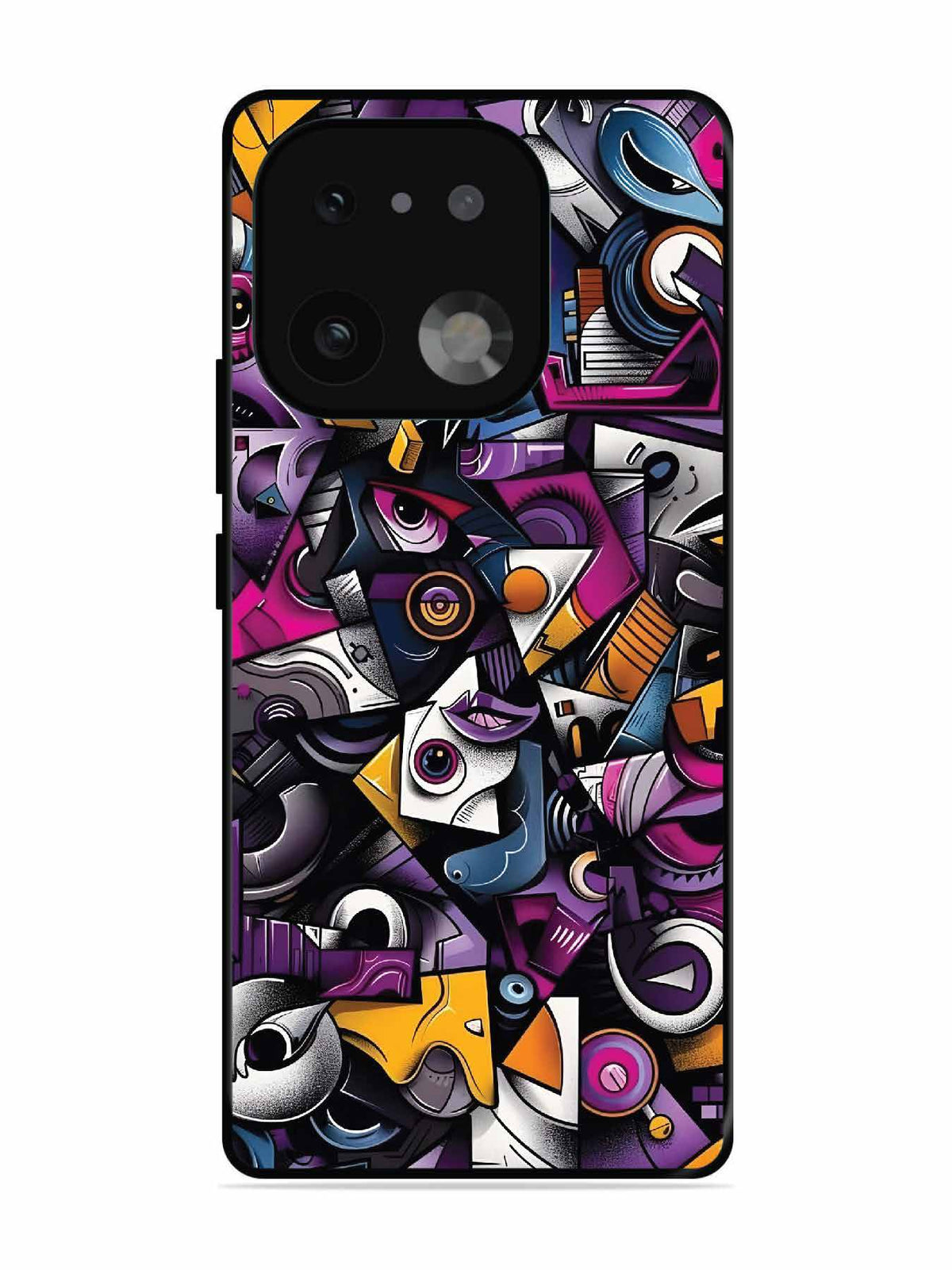 realme 16 Pro Plus Abstract Geometric Graffiti Chaos