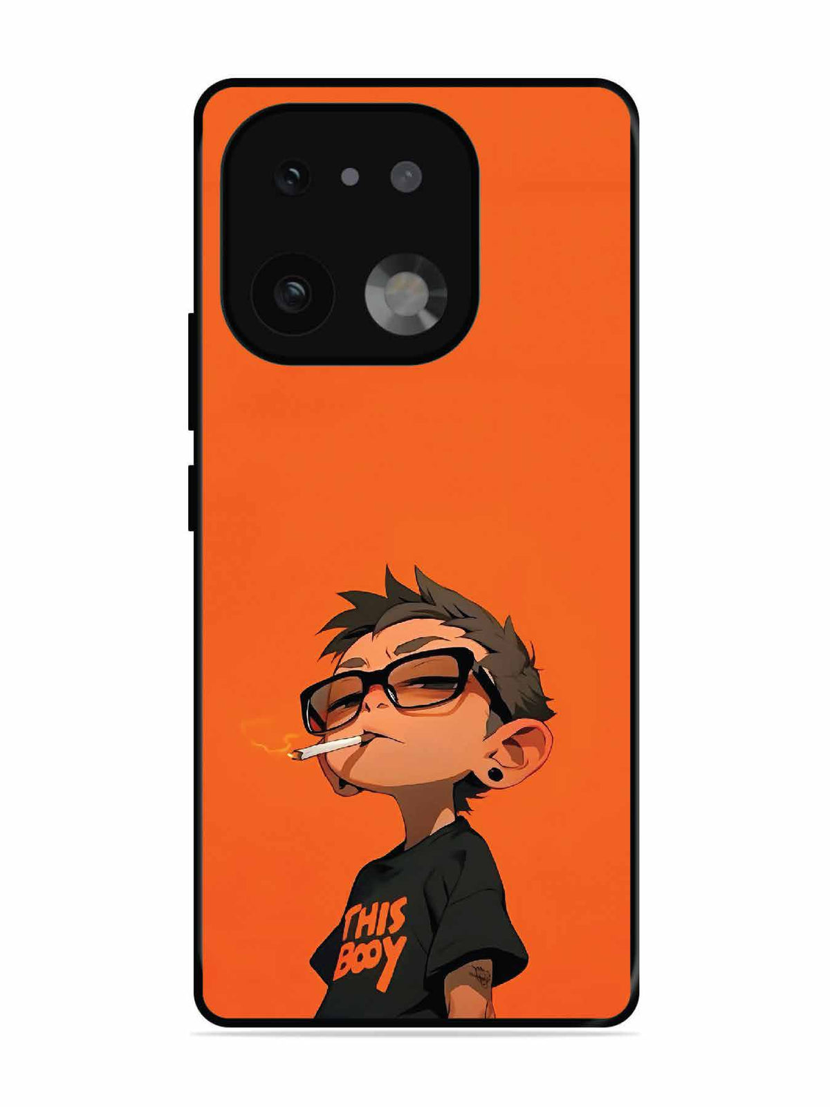 realme 16 Pro Plus Vibrant Orange Attitude Cartoon
