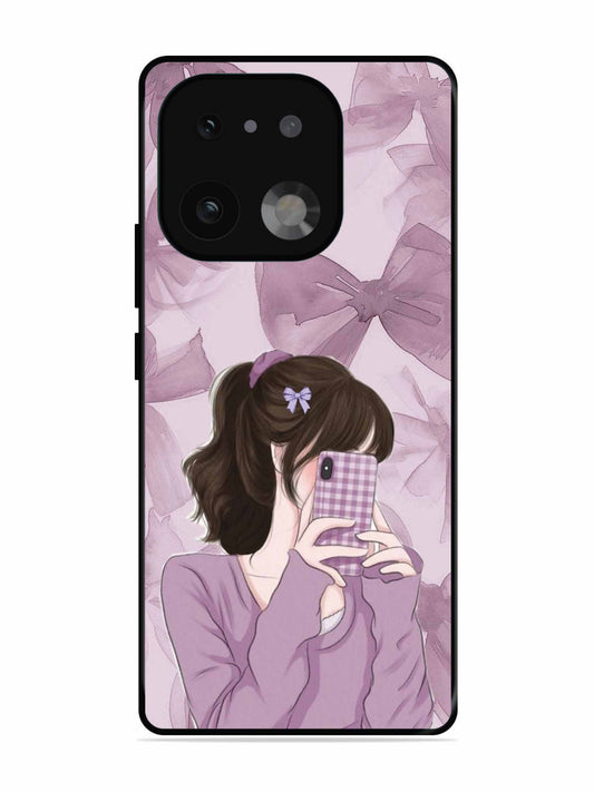 realme 16 Pro Plus Pinky Girl taking selfie