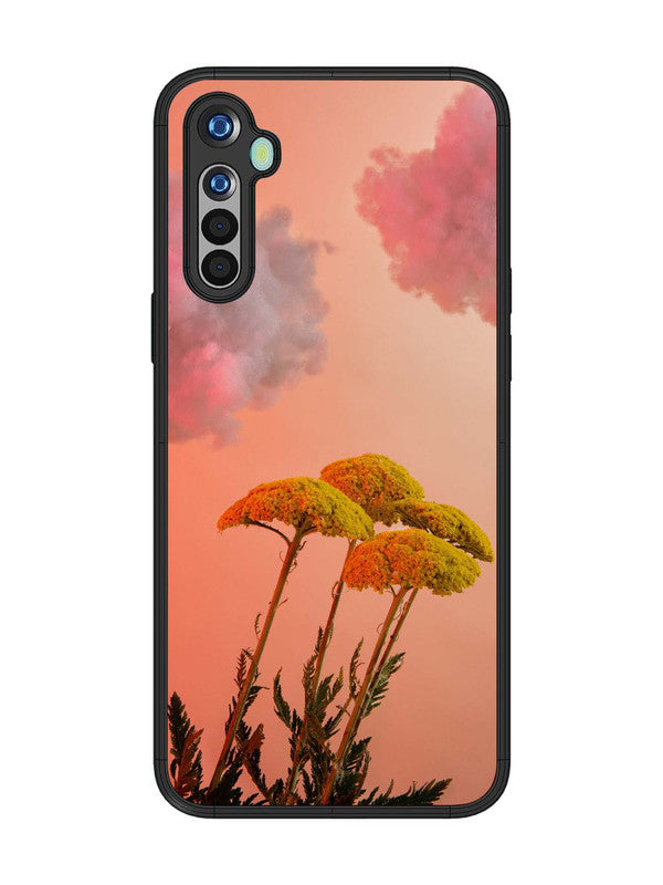realme 5 Floral Sunset Blossom Sky