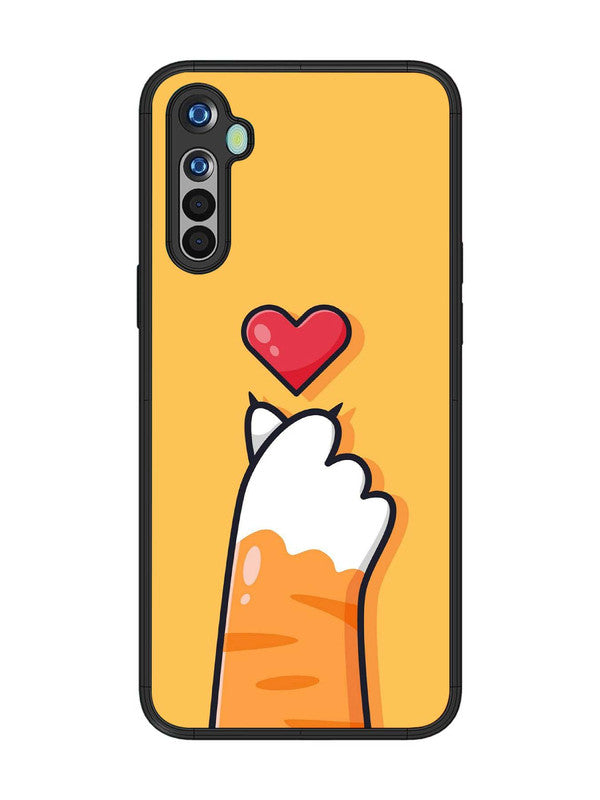 realme 5 Heart Hand