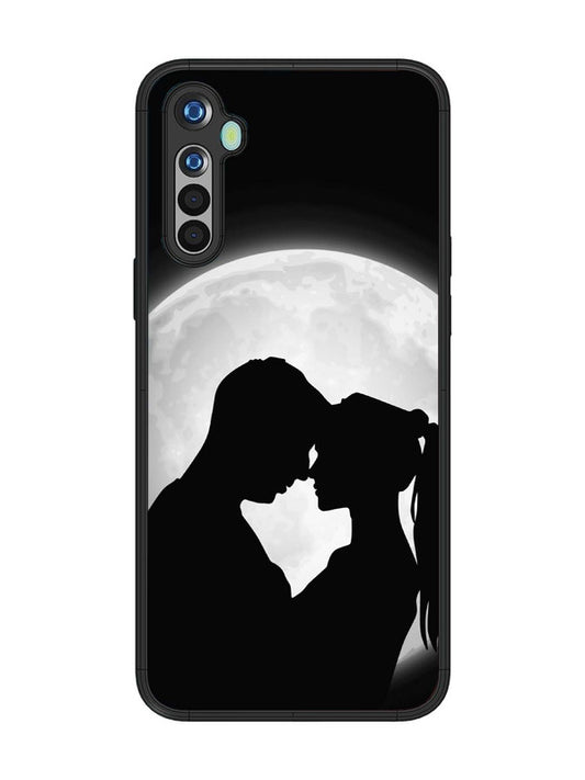 realme 5 Couple on Moon