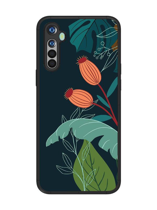 realme 5 Plant Illustration
