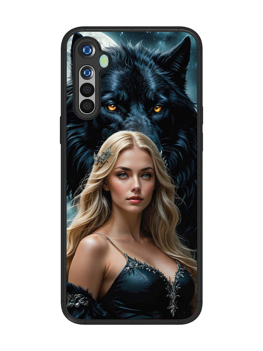 realme 5 Wolf & Girl