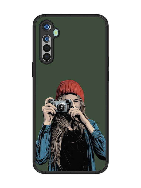 realme 5 Camera Girl