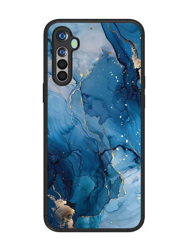 realme 5 Oceanic Pattern with Golden Sprinkles