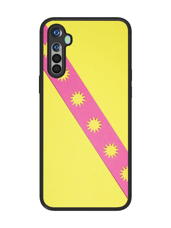 realme 5 Pick Strip on Yellow Colour