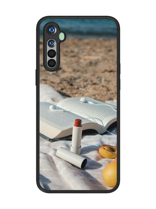 realme 5 Lipstick & Book