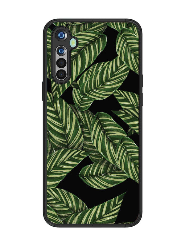 realme 5 Leafs Pattern