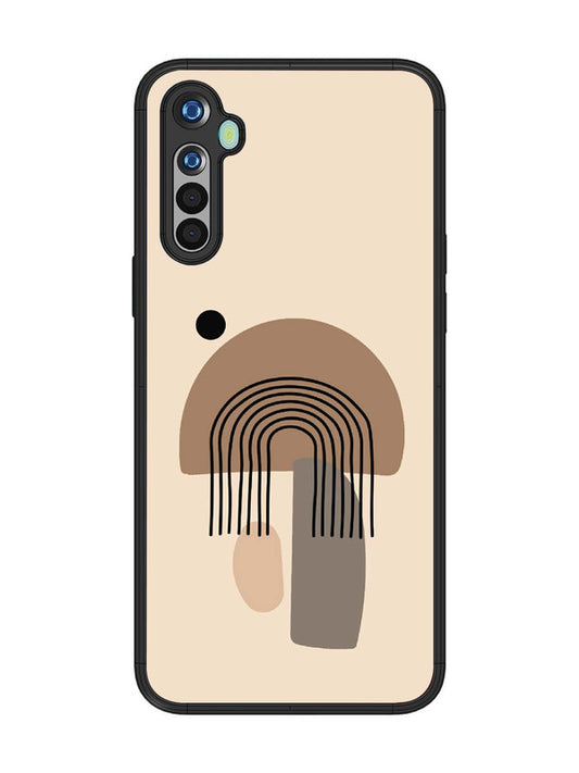 realme 5 Mushroom Illustration