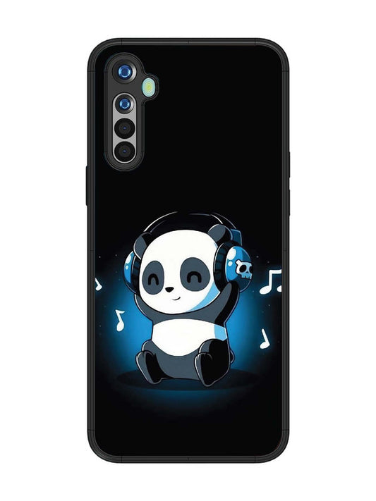 realme 5 Panda Listening Music