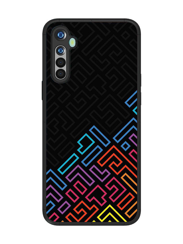 realme 5 colorful-abstract
