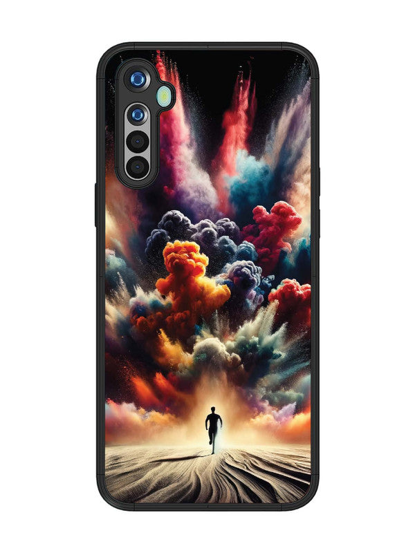 realme 5 colorful-blast-explosion