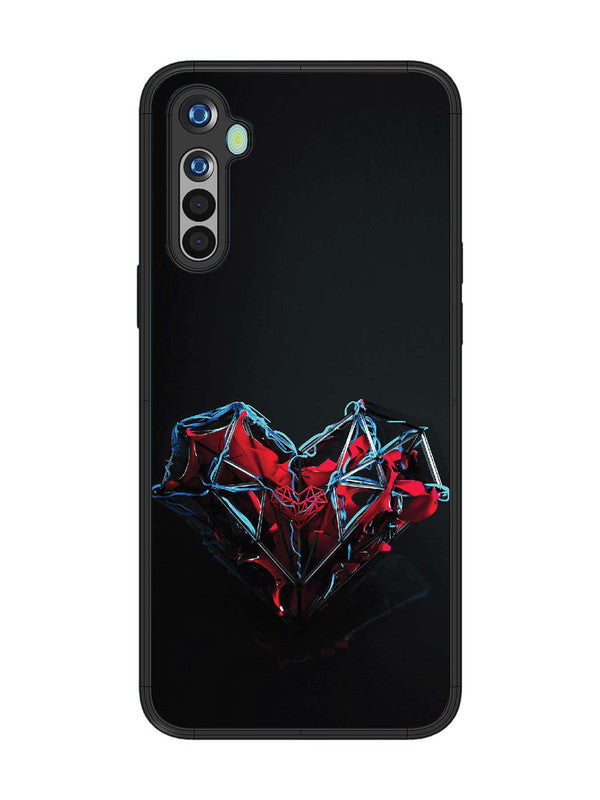 realme 5 heart-abstract