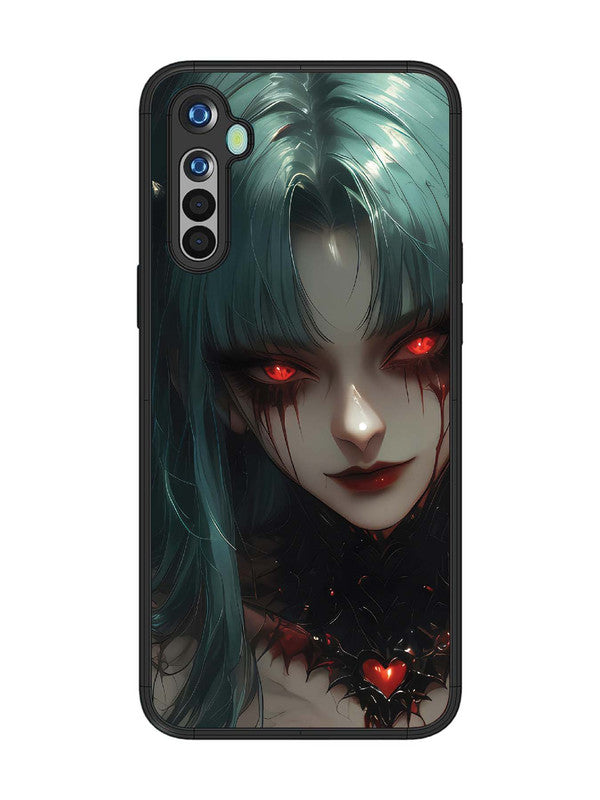 realme 5 succubus-demon-anime-girl-red-eyes