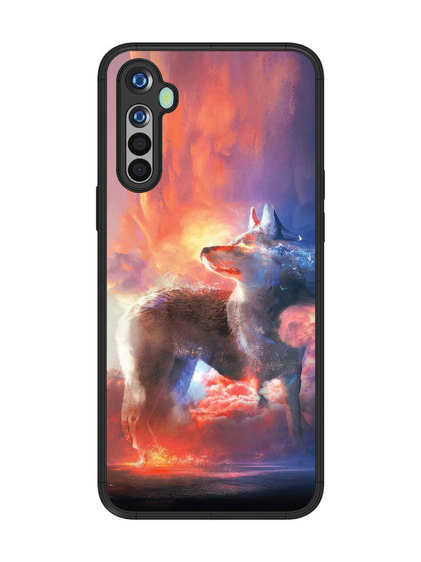 realme 5 wolf-fantasy-animal