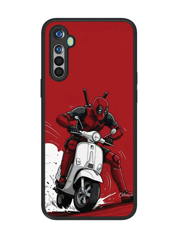 realme 5 Deapool and Scooty