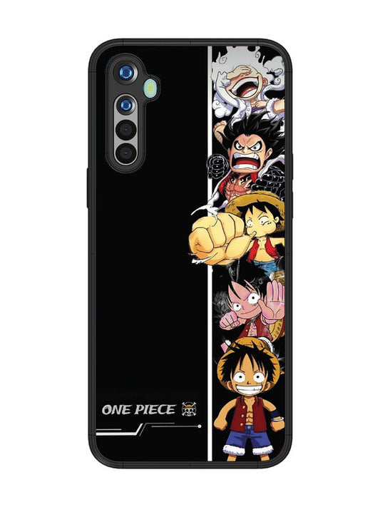 realme 5 Luffy Evolution Gear 5 Anime Art