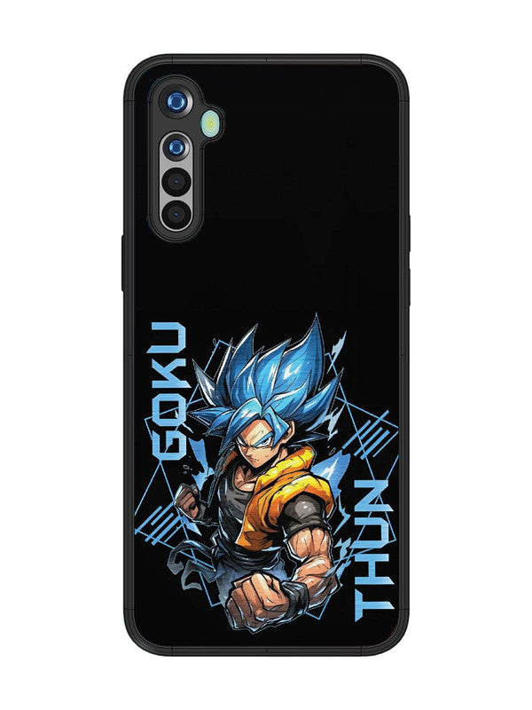 realme 5 Street Fighter Goku God Form