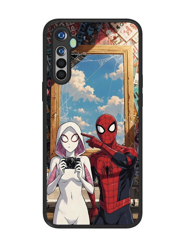 realme 5 Spiderman and Spiderwoman