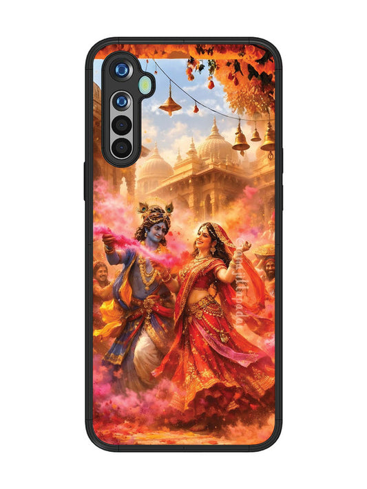 realme 5 Radha Krishna Playing Holi