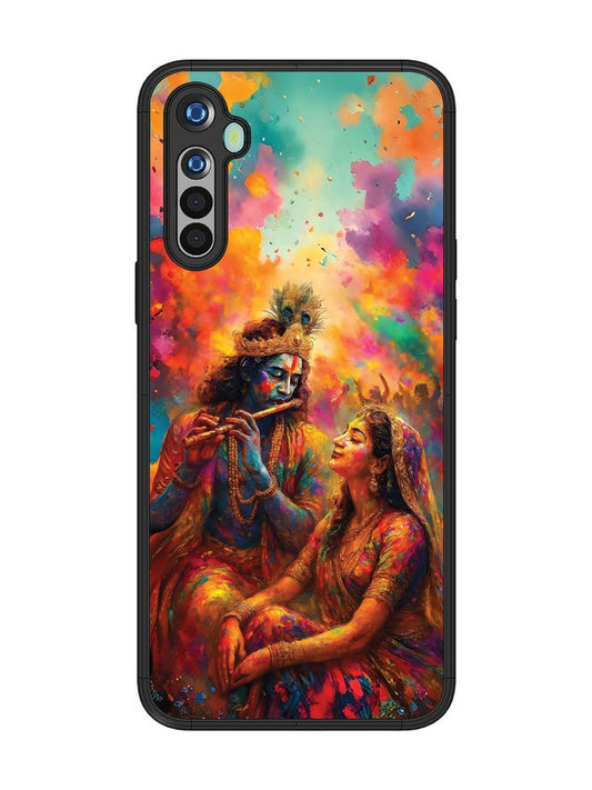 realme 5 Radha Krishna Playing Flute