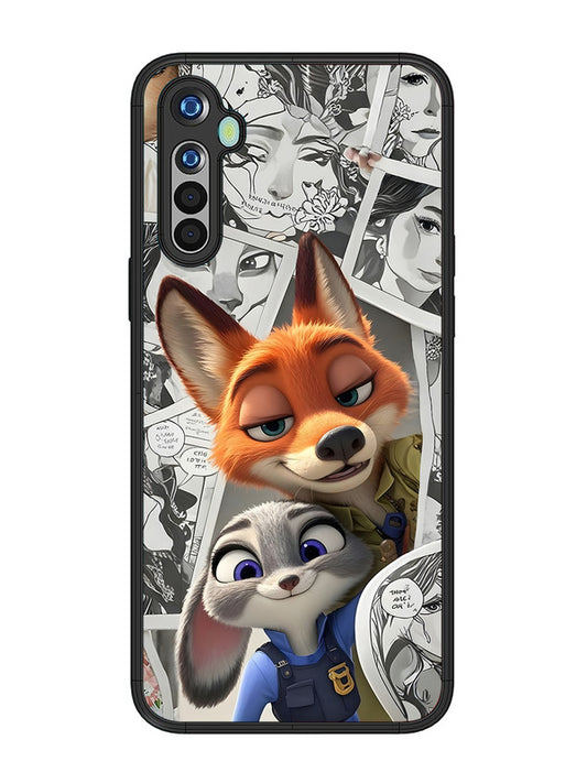 realme 5 Cute Nick wilde and judy hopps