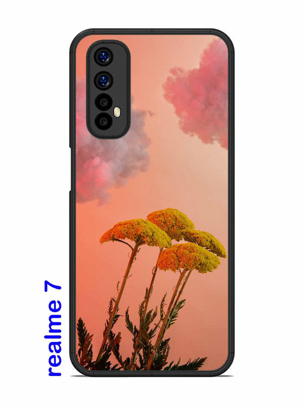 Realme 7 Floral Sunset Blossom Sky