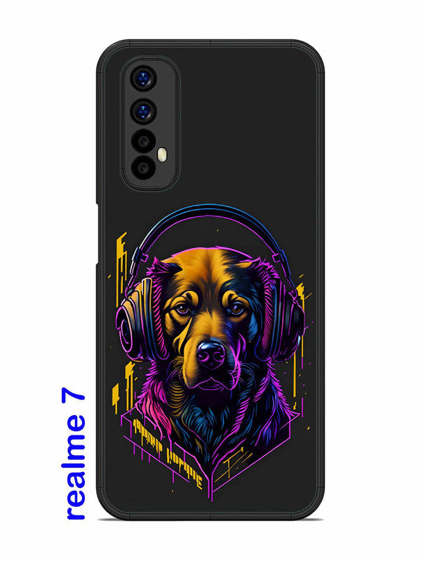 Realme 7 Music Lover Dog