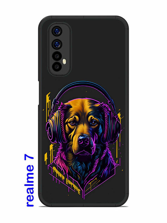 Realme 7 Music Lover Dog