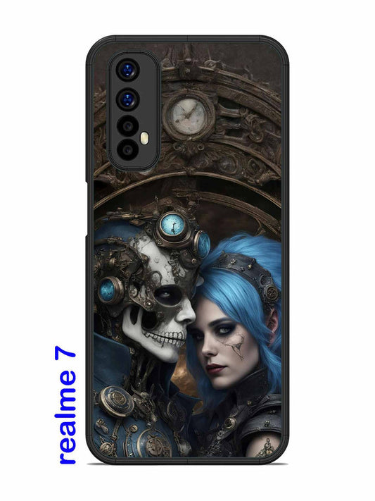 Realme 7 Skeleton & Devil Girl
