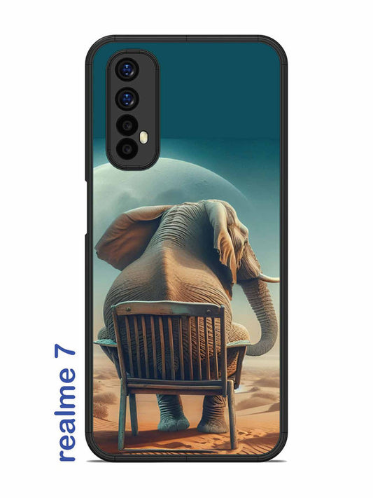 Realme 7 Baby Elephant om chair