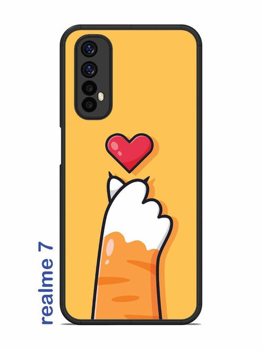 Realme 7 Heart Hand