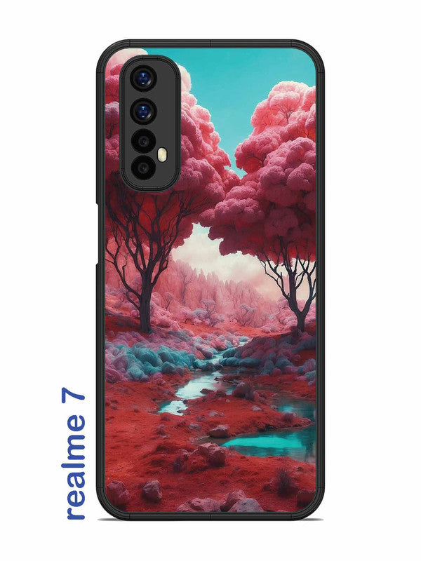Realme 7 Pink Forest