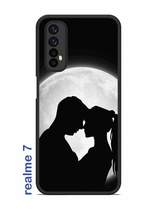 Realme 7 Couple on Moon
