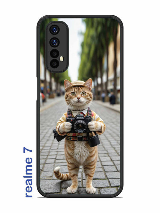 Realme 7 Cat as Cameraman