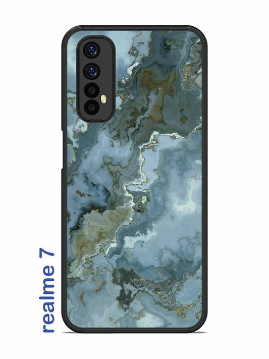Realme 7 Celestial Blue Marble 2nd Pattern