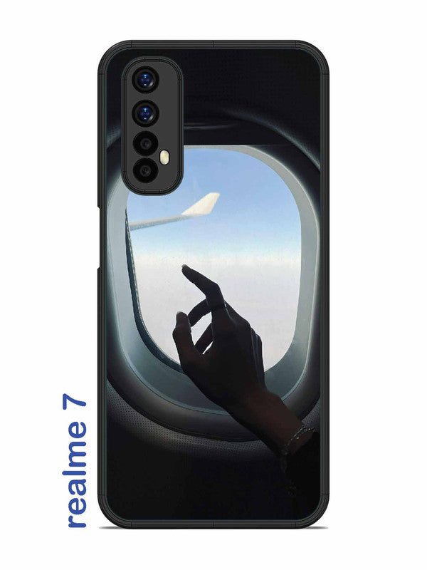 Realme 7 Airplane Window