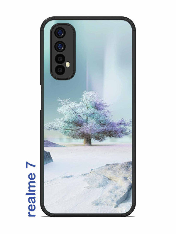 Realme 7 Tree on lceland