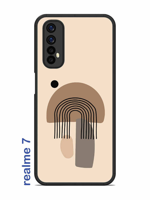 Realme 7 Mushroom Illustration