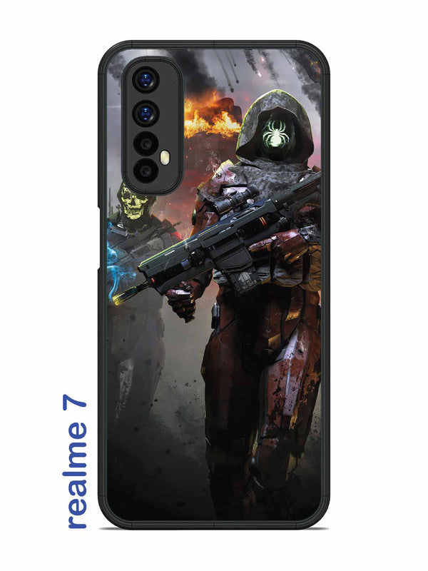 Realme 7 Sci-Fi Soldiers