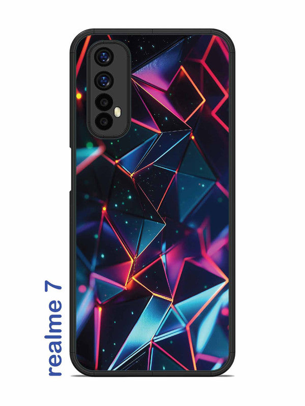 Realme 7 3D Abstract Polygon