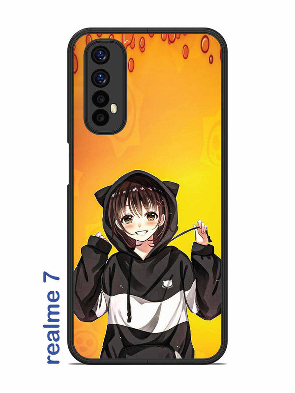 Realme 7 Anime Bad Girl