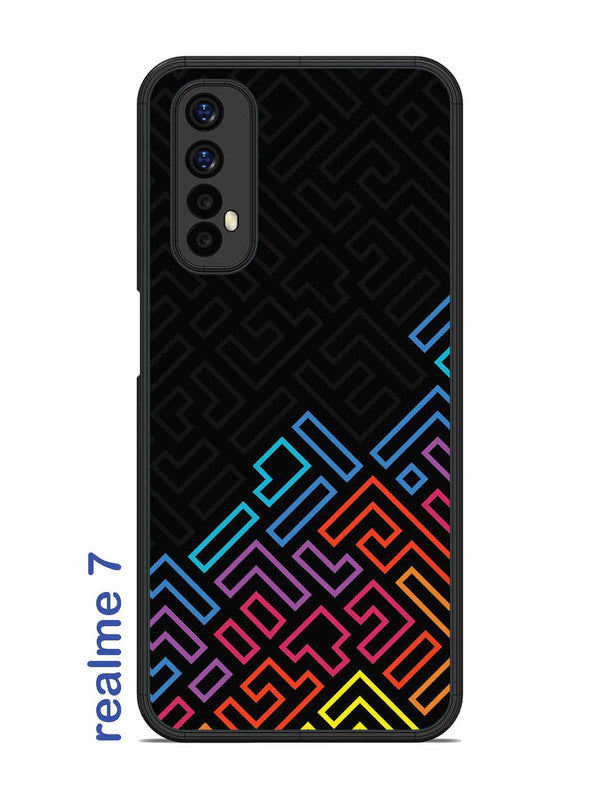 Realme 7 colorful-abstract