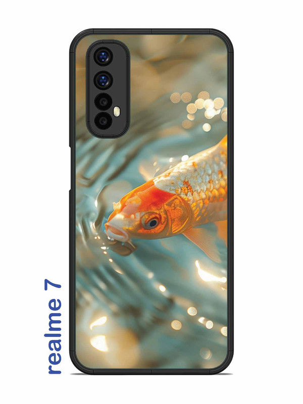 Realme 7 gold-fish-animal